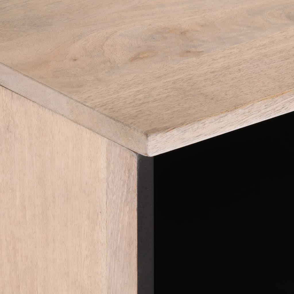 Tv-meubel 100x34x46 cm massief mangohout is nu te koop bij PeponiXL, paradijselijk wonen!