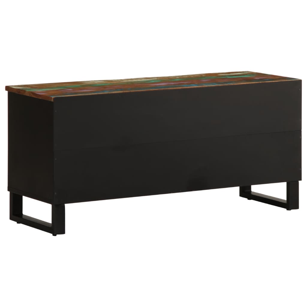 Tv-meubel 100x34x46 cm massief acaciahout is nu te koop bij PeponiXL, paradijselijk wonen!