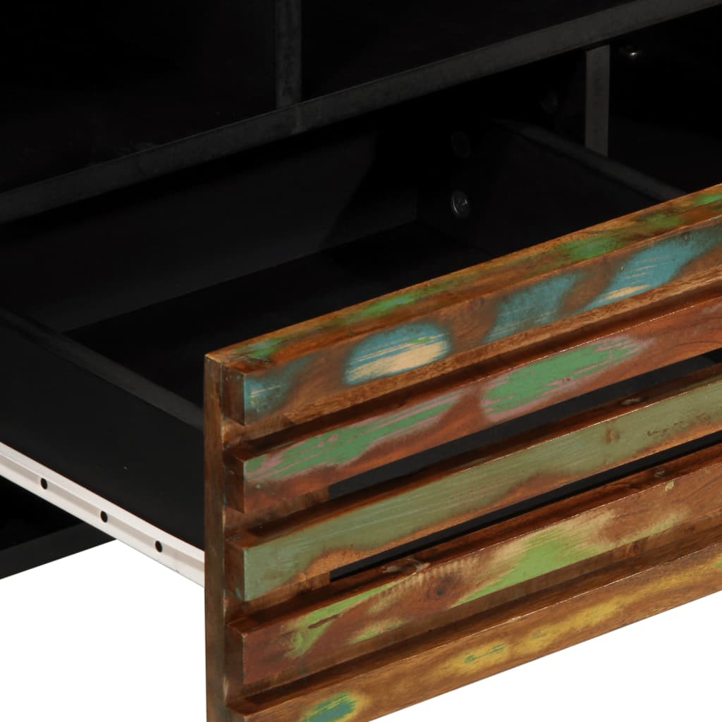 Tv-meubel 100x34x46 cm massief acaciahout is nu te koop bij PeponiXL, paradijselijk wonen!