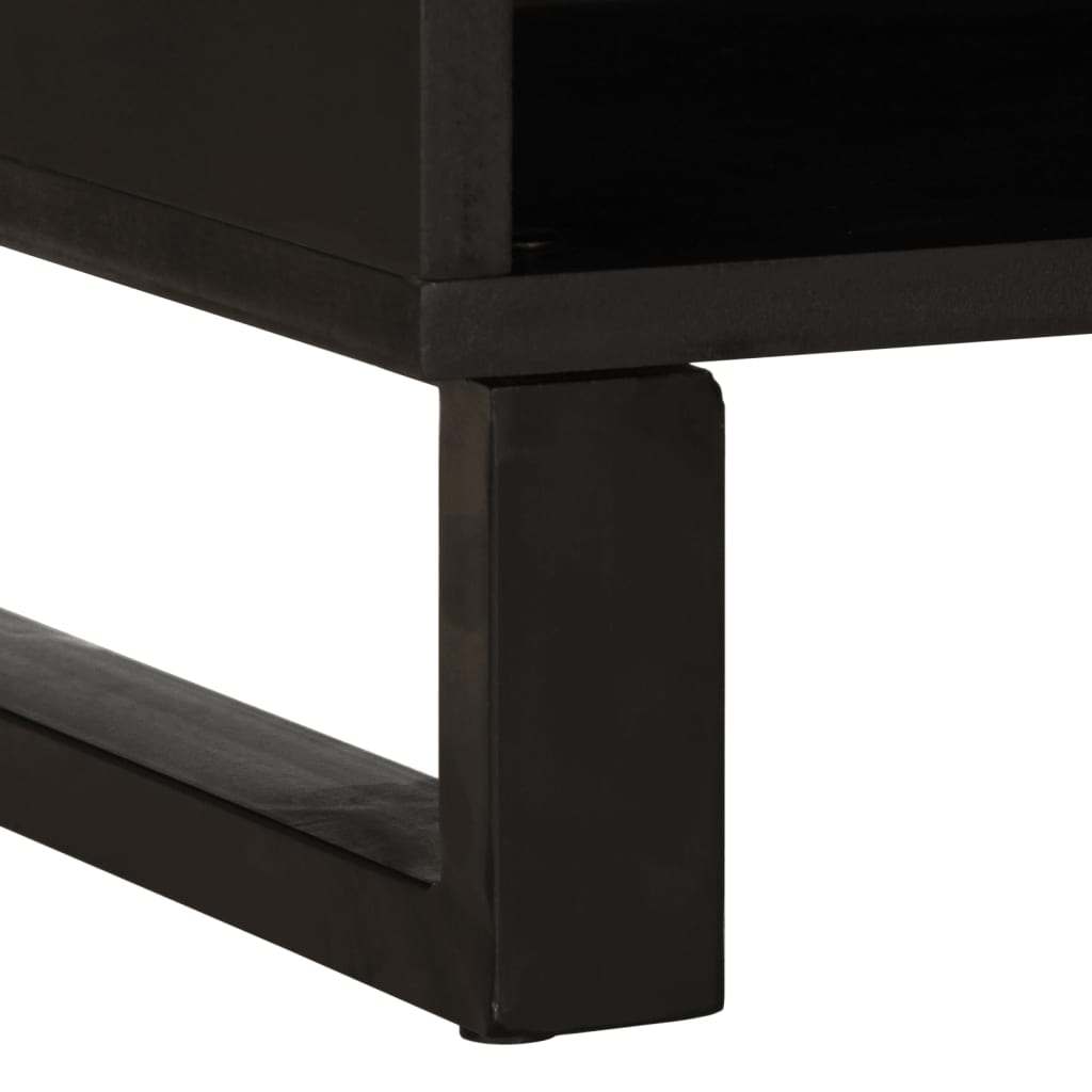 Tv-meubel 100x34x46 cm massief acaciahout is nu te koop bij PeponiXL, paradijselijk wonen!