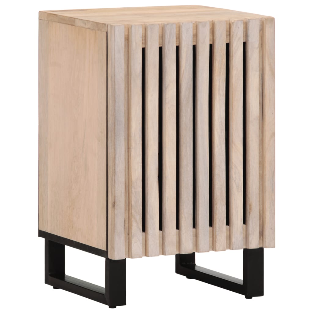Badkamerkast 38x34x58 cm massief mangohout is nu te koop bij PeponiXL, paradijselijk wonen!