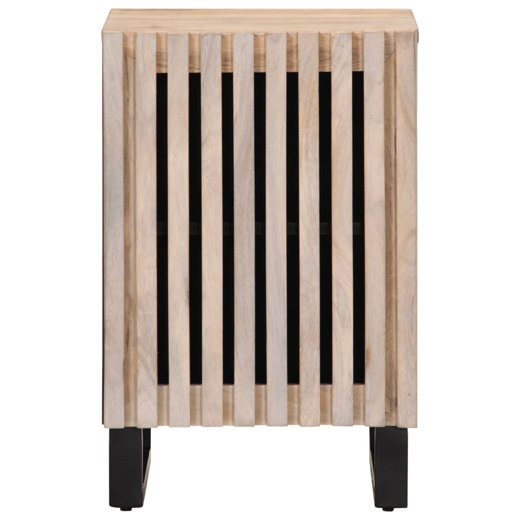 Badkamerkast 38x34x58 cm massief mangohout is nu te koop bij PeponiXL, paradijselijk wonen!