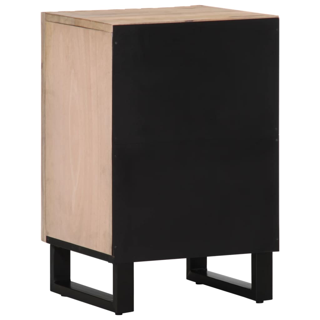 Badkamerkast 38x34x58 cm massief mangohout is nu te koop bij PeponiXL, paradijselijk wonen!