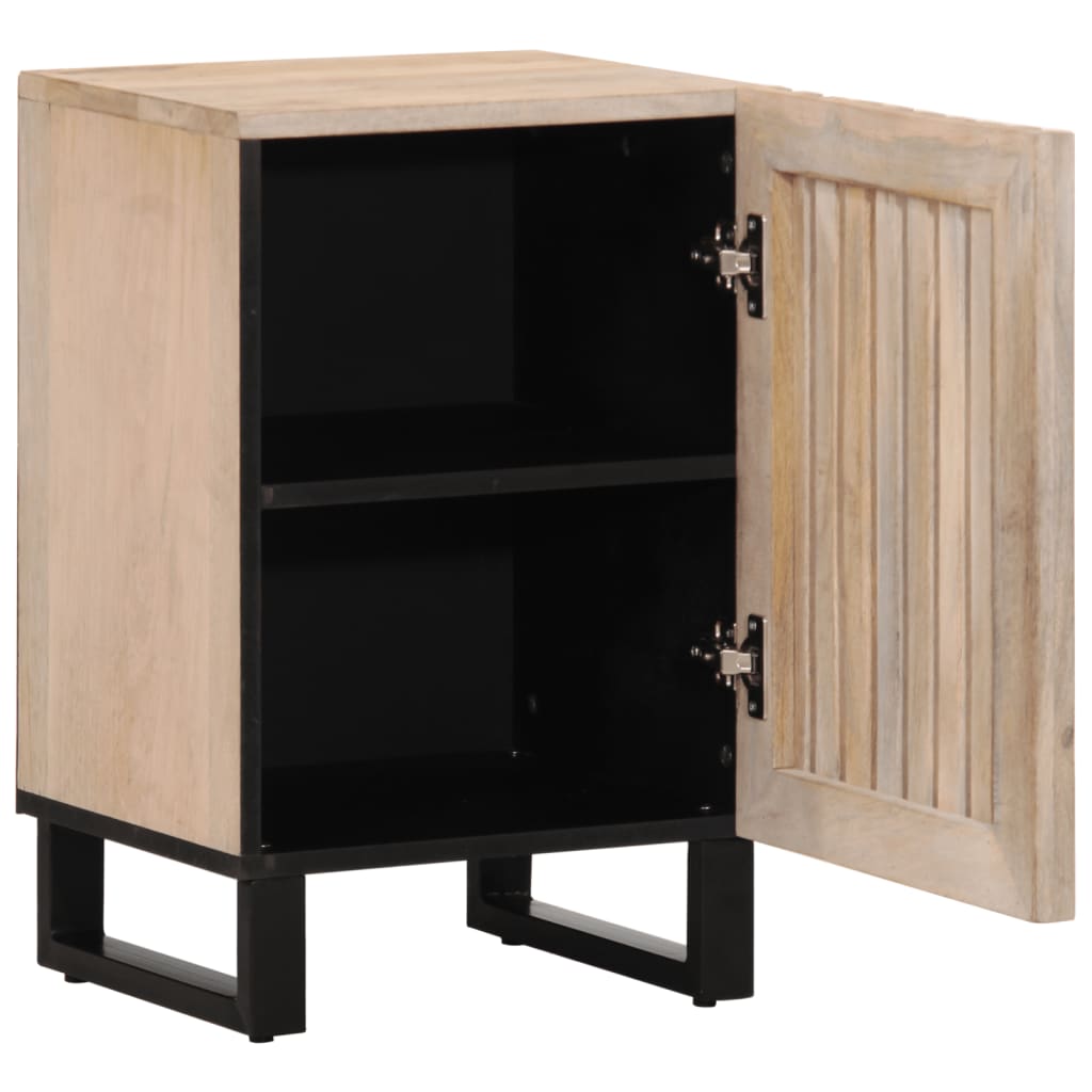 Badkamerkast 38x34x58 cm massief mangohout is nu te koop bij PeponiXL, paradijselijk wonen!
