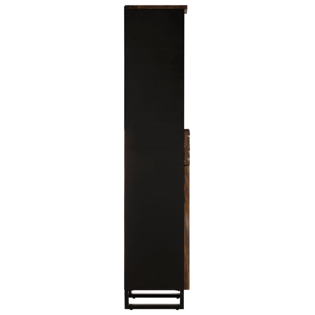 Dressoir 38x34x160 cm massief acaciahout is nu te koop bij PeponiXL, paradijselijk wonen!