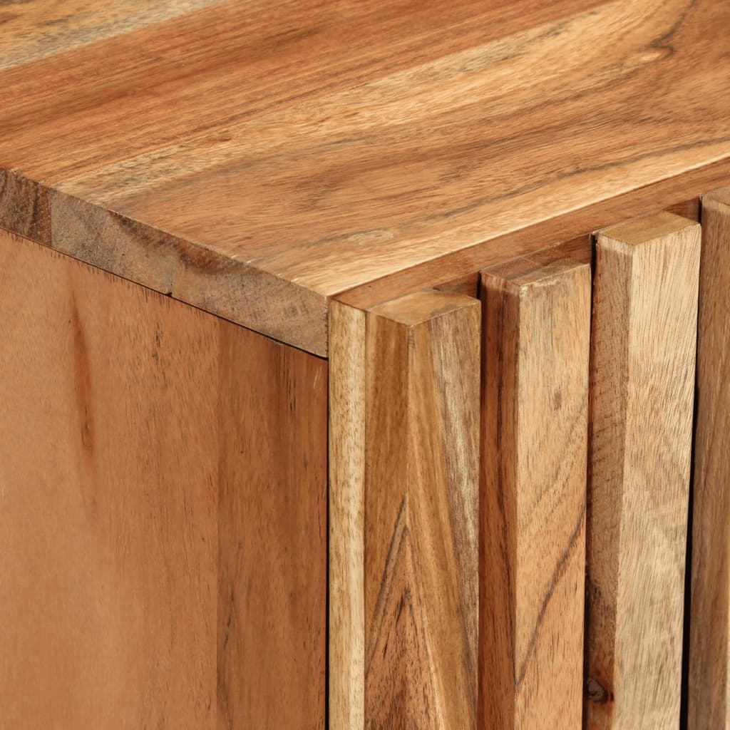 Dressoir 60x34x75 cm massief acaciahout is nu te koop bij PeponiXL, paradijselijk wonen!