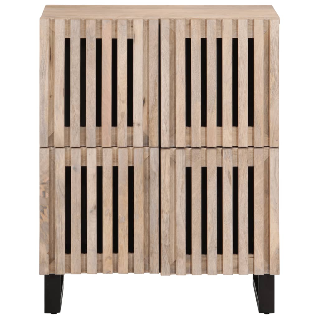 Dressoir 60x34x75 cm massief mangohout is nu te koop bij PeponiXL, paradijselijk wonen!