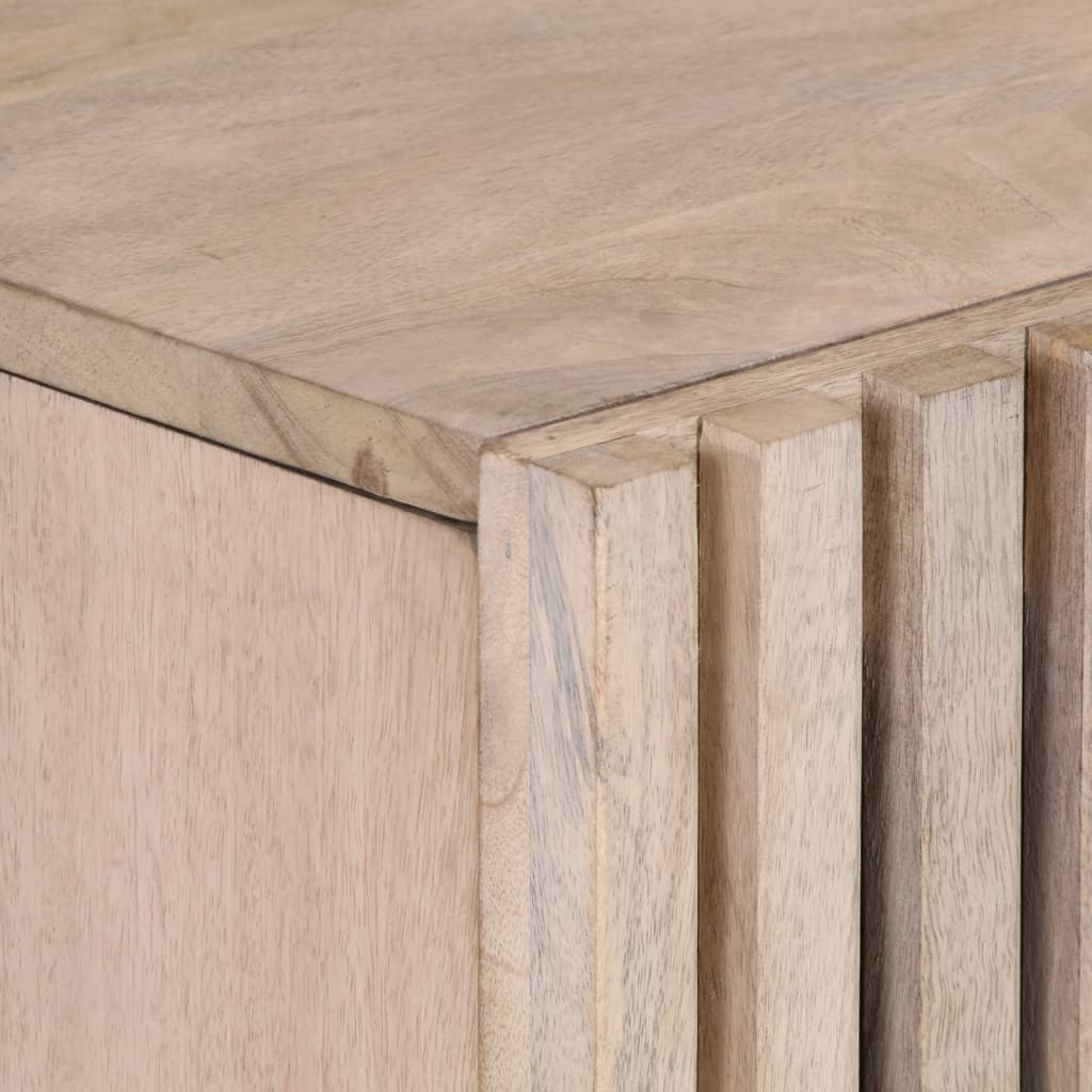 Dressoir 60x34x75 cm massief mangohout is nu te koop bij PeponiXL, paradijselijk wonen!
