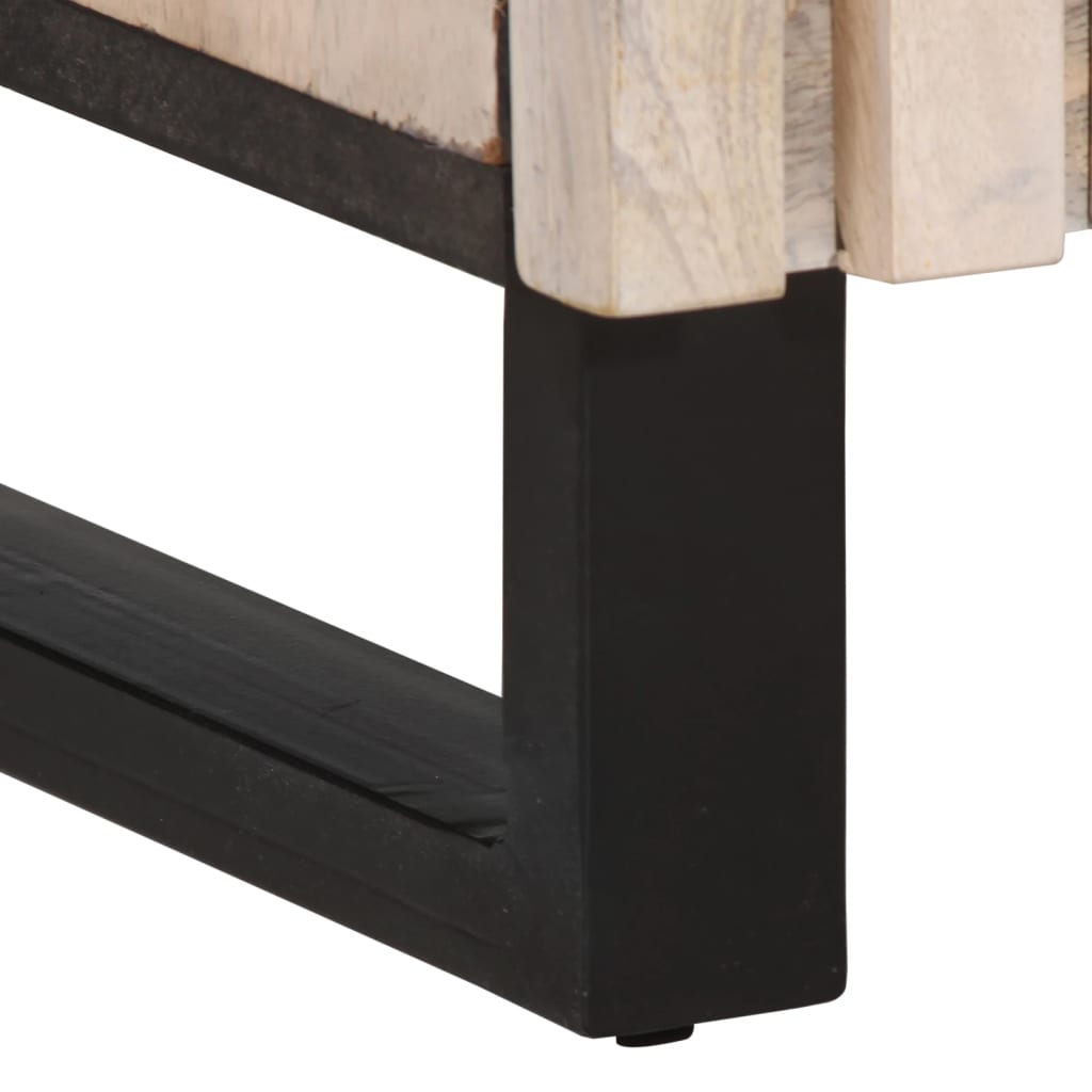 Dressoir 60x34x75 cm massief mangohout is nu te koop bij PeponiXL, paradijselijk wonen!