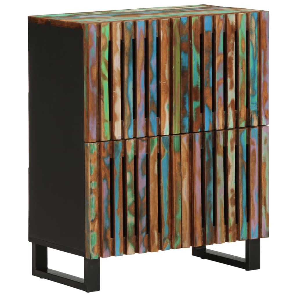 Dressoir 60x34x75 cm massief acaciahout is nu te koop bij PeponiXL, paradijselijk wonen!