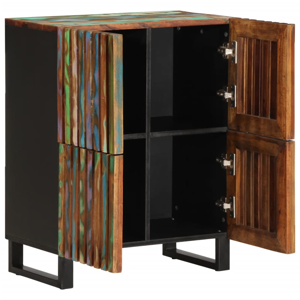 Dressoir 60x34x75 cm massief acaciahout is nu te koop bij PeponiXL, paradijselijk wonen!