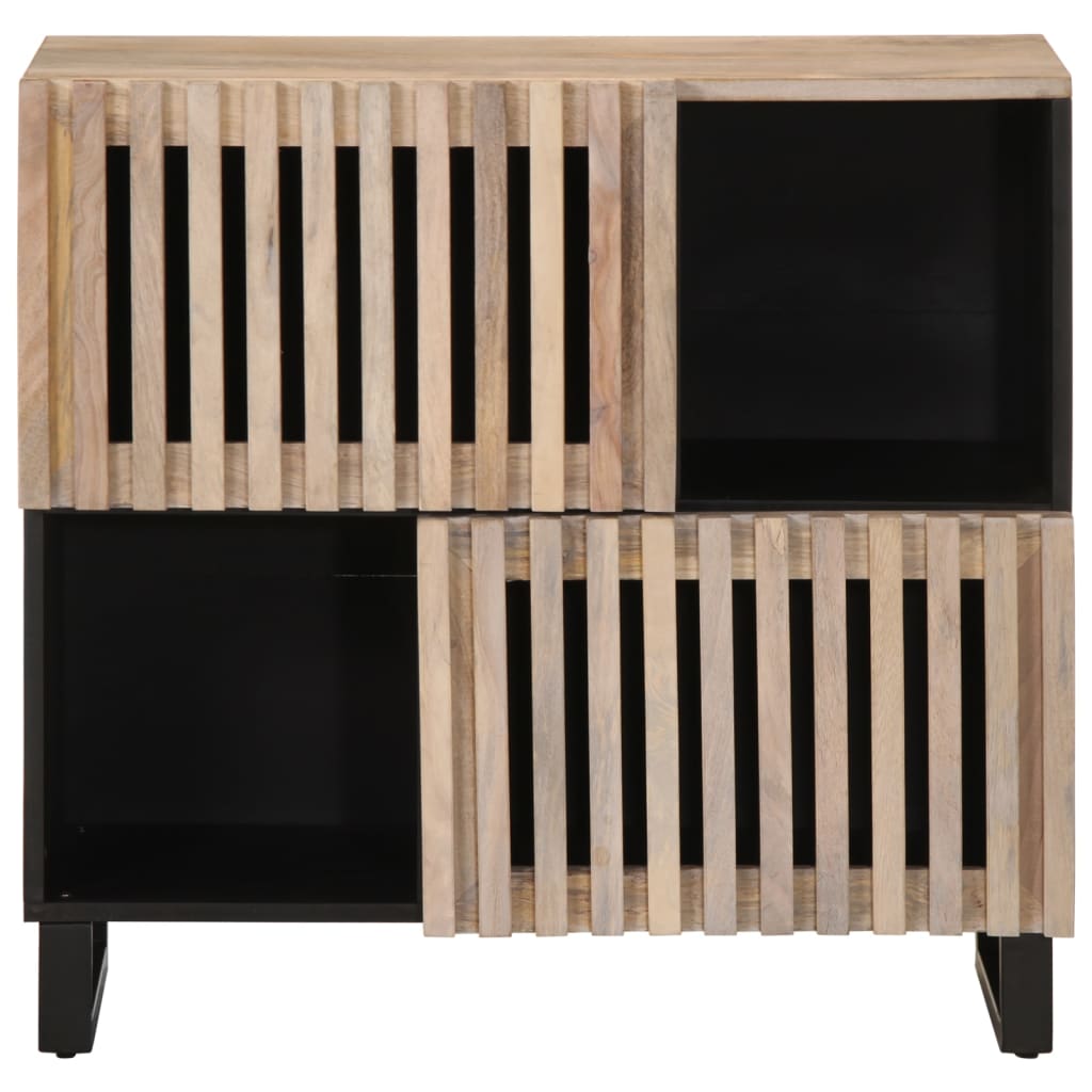 Dressoir 80x34x75 cm massief mangohout is nu te koop bij PeponiXL, paradijselijk wonen!