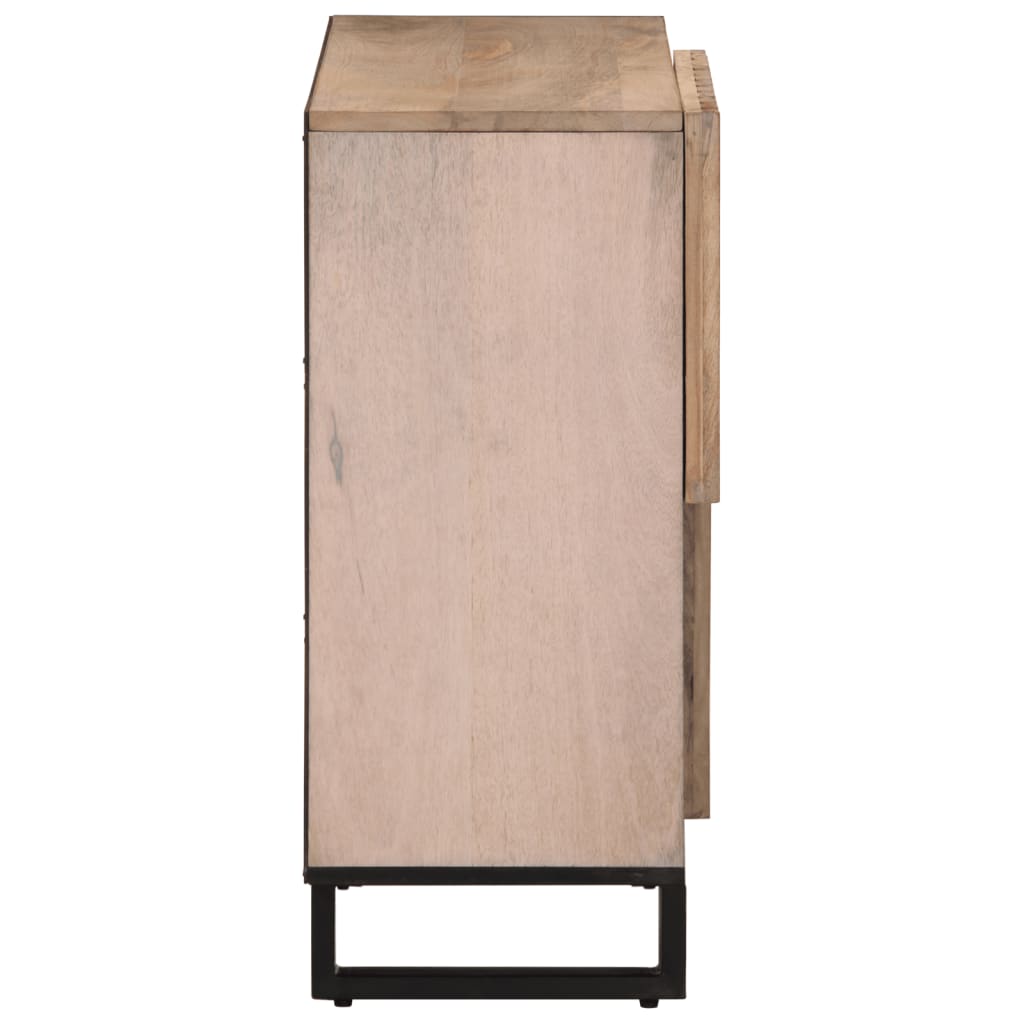 Dressoir 80x34x75 cm massief mangohout is nu te koop bij PeponiXL, paradijselijk wonen!