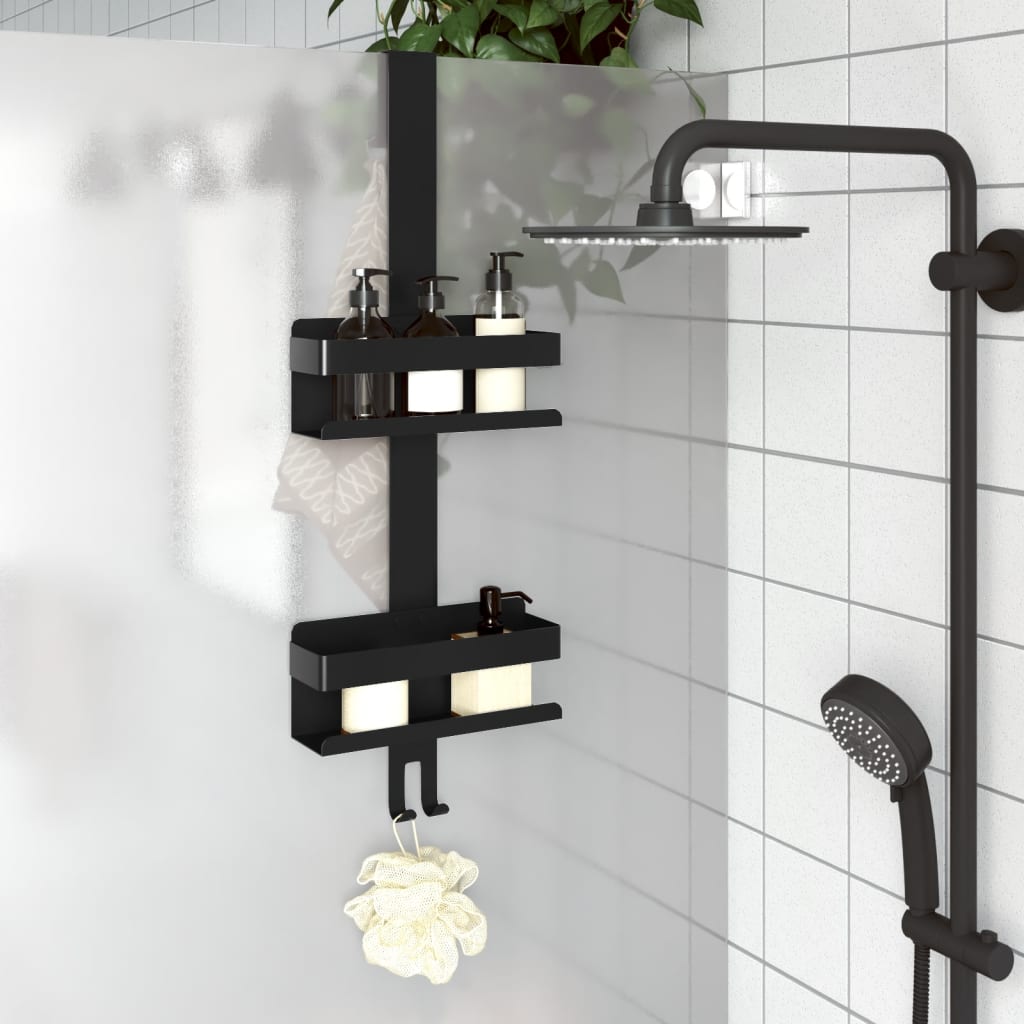 Doucherekje hangend geborsteld 304 roestvrij staal matzwart is nu te koop bij PeponiXL, paradijselijk wonen!