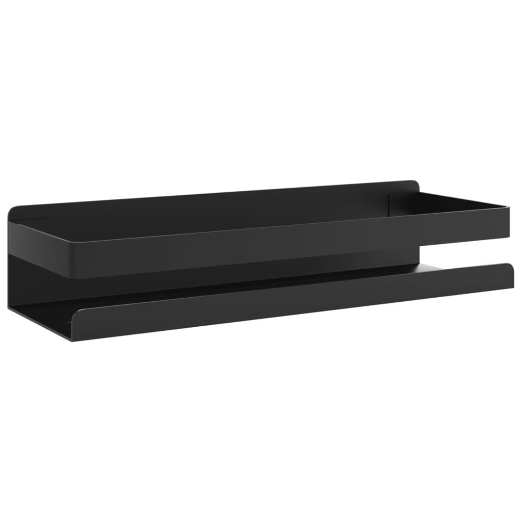 Doucherekje 30x10x6 cm geborsteld 304 roestvrij staal matzwart is nu te koop bij PeponiXL, paradijselijk wonen!