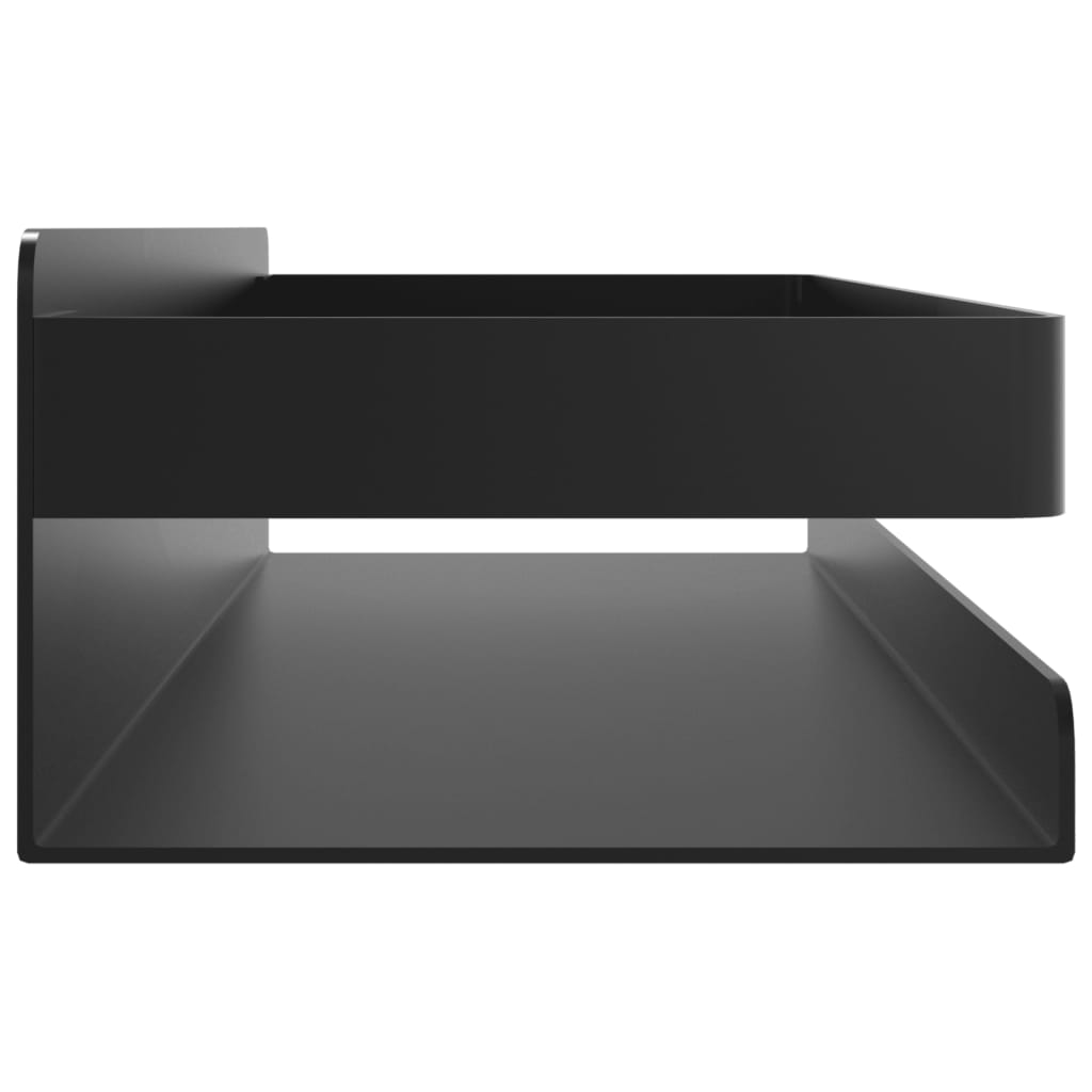 Doucherekje 30x10x6 cm geborsteld 304 roestvrij staal matzwart is nu te koop bij PeponiXL, paradijselijk wonen!