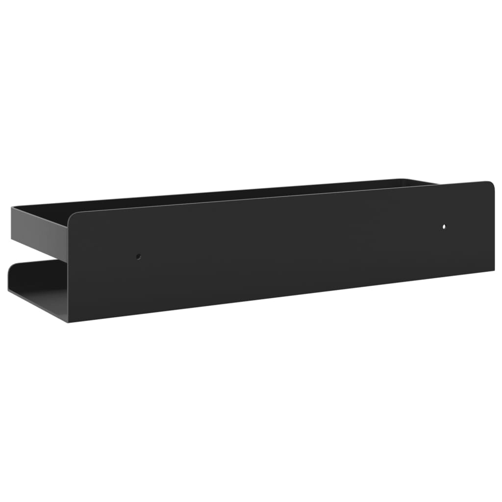 Doucherekje 30x10x6 cm geborsteld 304 roestvrij staal matzwart is nu te koop bij PeponiXL, paradijselijk wonen!