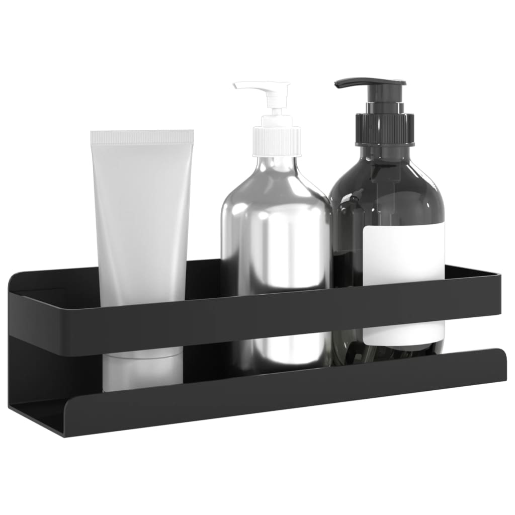Doucherekje 23x6,5x6 cm geborsteld 304 roestvrij staal matzwart is nu te koop bij PeponiXL, paradijselijk wonen!