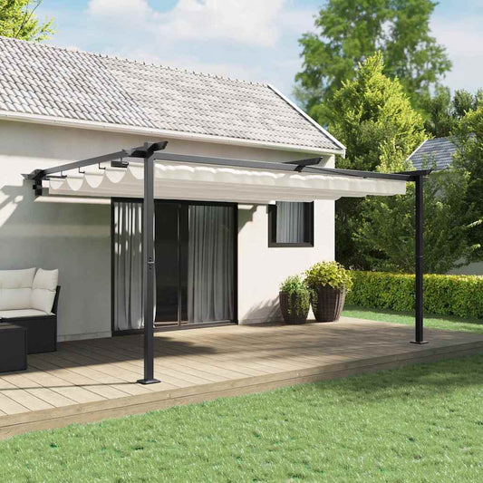 Prieel Crème 400 x 300 x 200 cm Polyester is nu te koop bij PeponiXL, paradijselijk wonen!