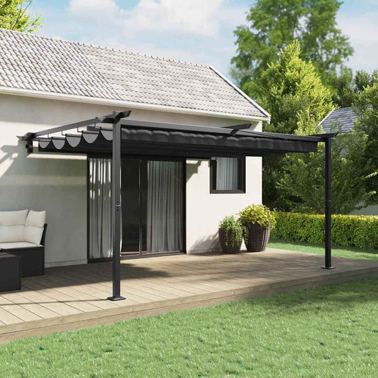 Prieel Antraciet 400 x 300 x 200 cm Polyester is nu te koop bij PeponiXL, paradijselijk wonen!