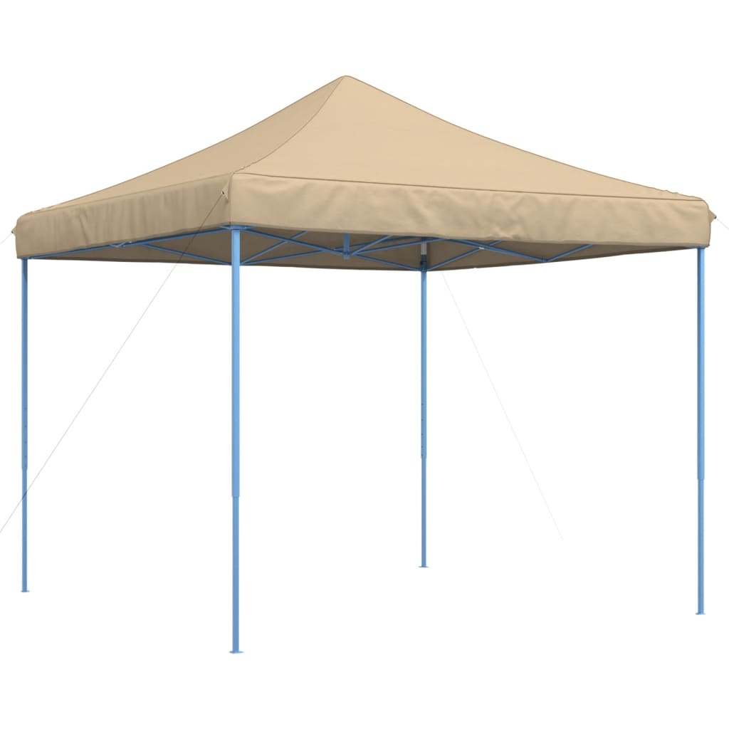Partytent inklapbaar pop-up 292x292x315 cm beige is nu te koop bij PeponiXL, paradijselijk wonen!