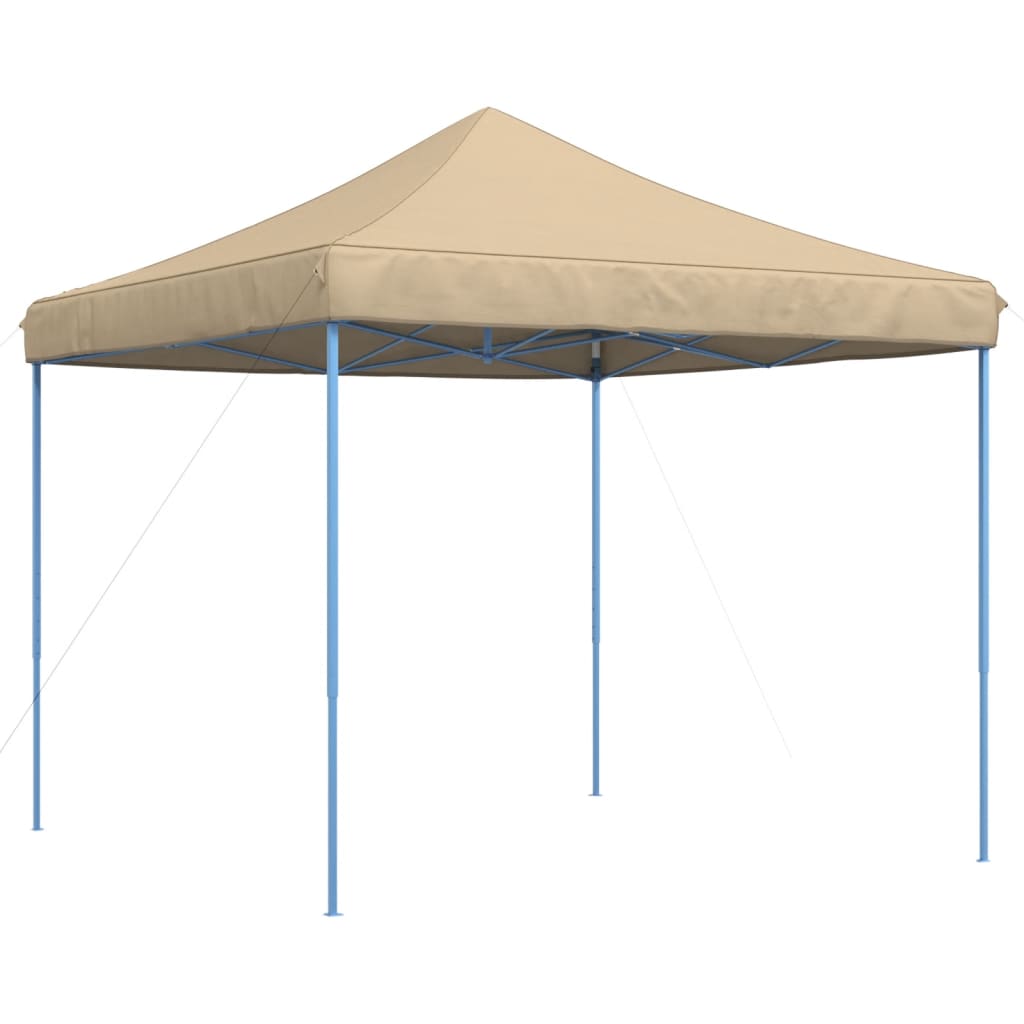 Partytent inklapbaar pop-up 292x292x315 cm beige is nu te koop bij PeponiXL, paradijselijk wonen!
