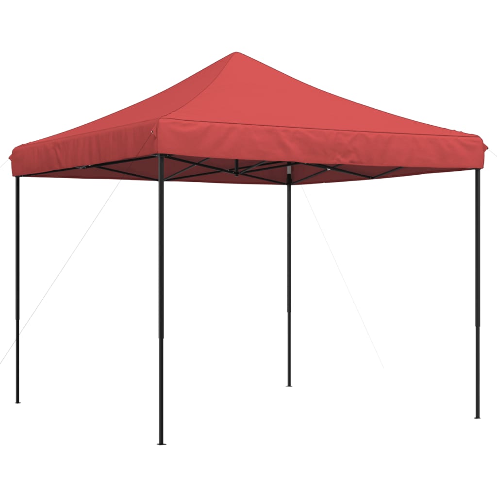 Partytent inklapbaar pop-up 292x292x315 cm bordeauxrood is nu te koop bij PeponiXL, paradijselijk wonen!