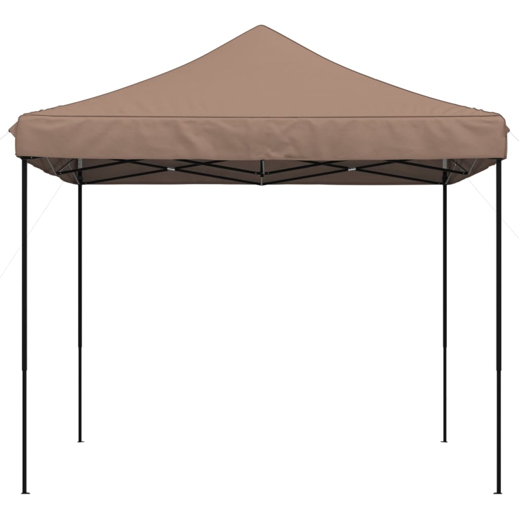 Partytent inklapbaar pop-up 292x292x315 cm bruin is nu te koop bij PeponiXL, paradijselijk wonen!