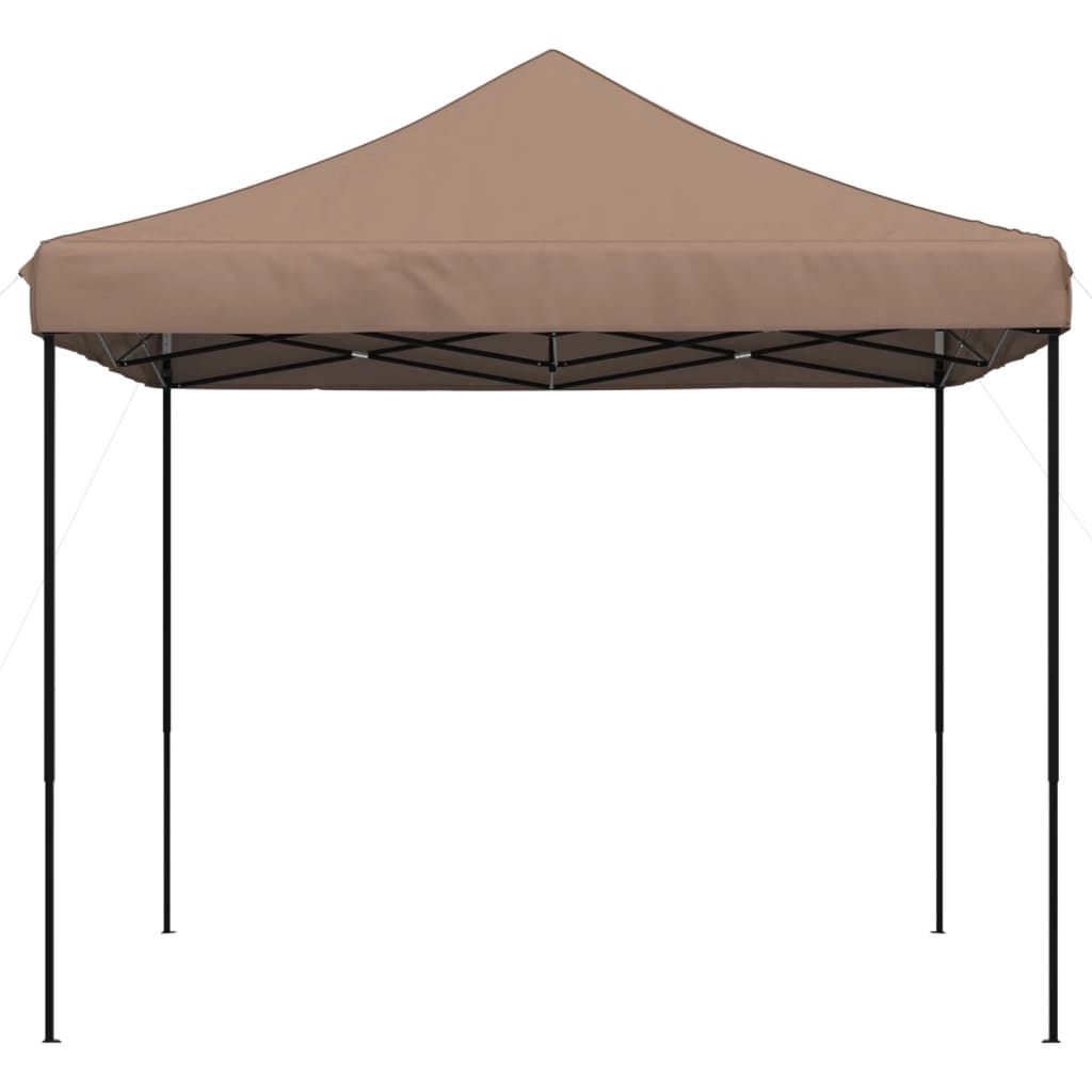 Partytent inklapbaar pop-up 292x292x315 cm bruin is nu te koop bij PeponiXL, paradijselijk wonen!