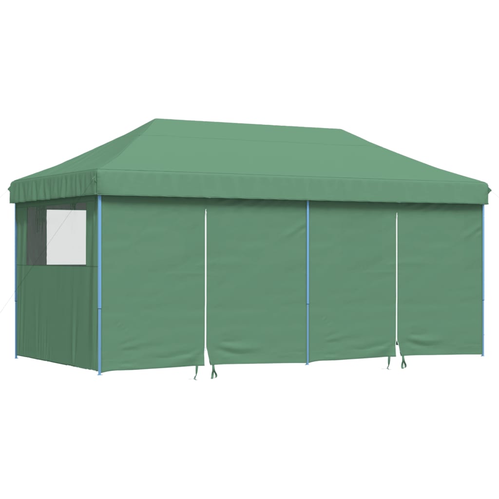 Partytent inklapbaar pop-up met 4 zijwanden groen is nu te koop bij PeponiXL, paradijselijk wonen!