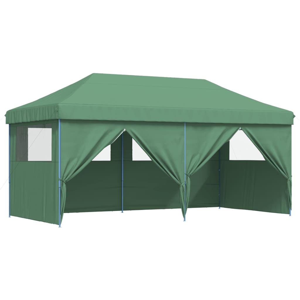 Partytent inklapbaar pop-up met 4 zijwanden groen is nu te koop bij PeponiXL, paradijselijk wonen!