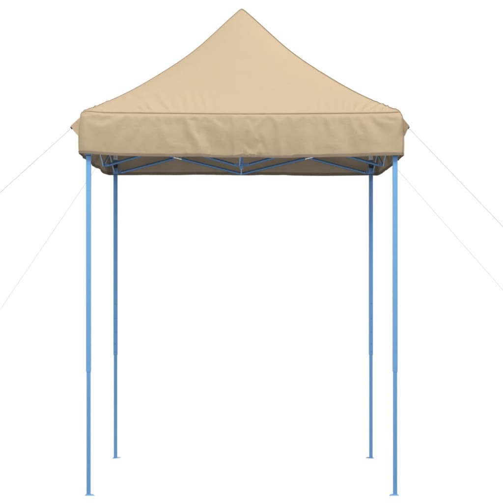 Partytent inklapbaar pop-up 200x200x306 cm beige is nu te koop bij PeponiXL, paradijselijk wonen!