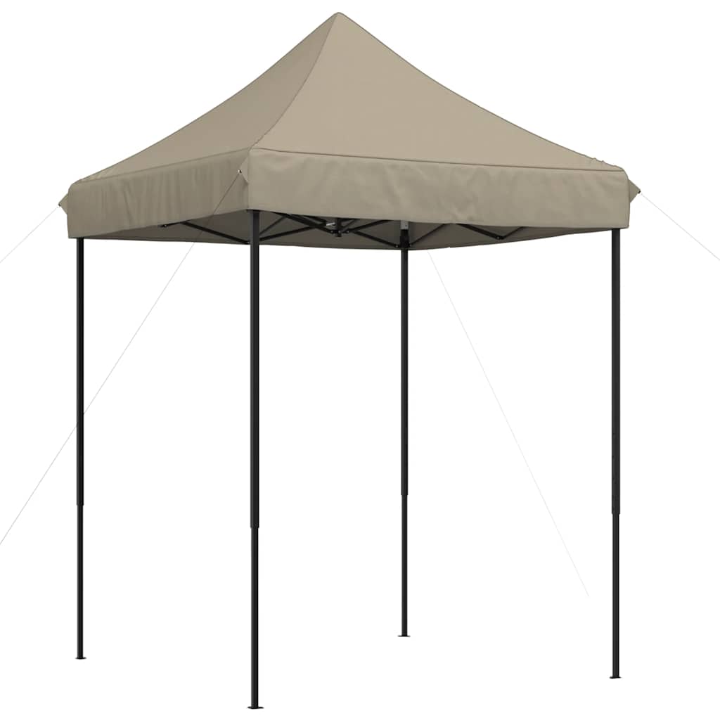 Partytent inklapbaar pop-up 200x200x306 cm taupe is nu te koop bij PeponiXL, paradijselijk wonen!