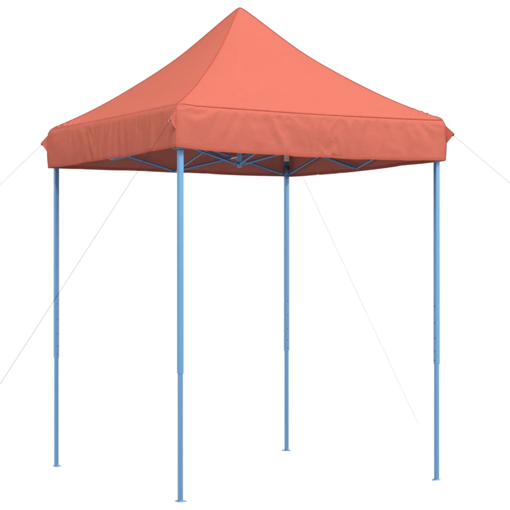 Partytent inklapbaar pop-up 200x200x306 cm terracotta is nu te koop bij PeponiXL, paradijselijk wonen!