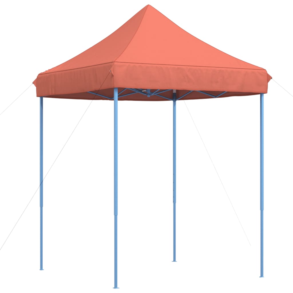 Partytent inklapbaar pop-up 200x200x306 cm terracotta is nu te koop bij PeponiXL, paradijselijk wonen!