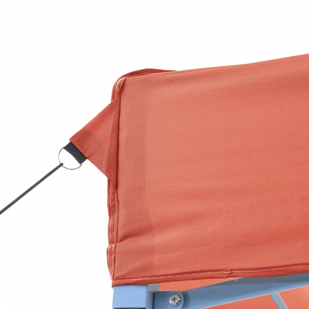 Partytent inklapbaar pop-up 200x200x306 cm terracotta is nu te koop bij PeponiXL, paradijselijk wonen!