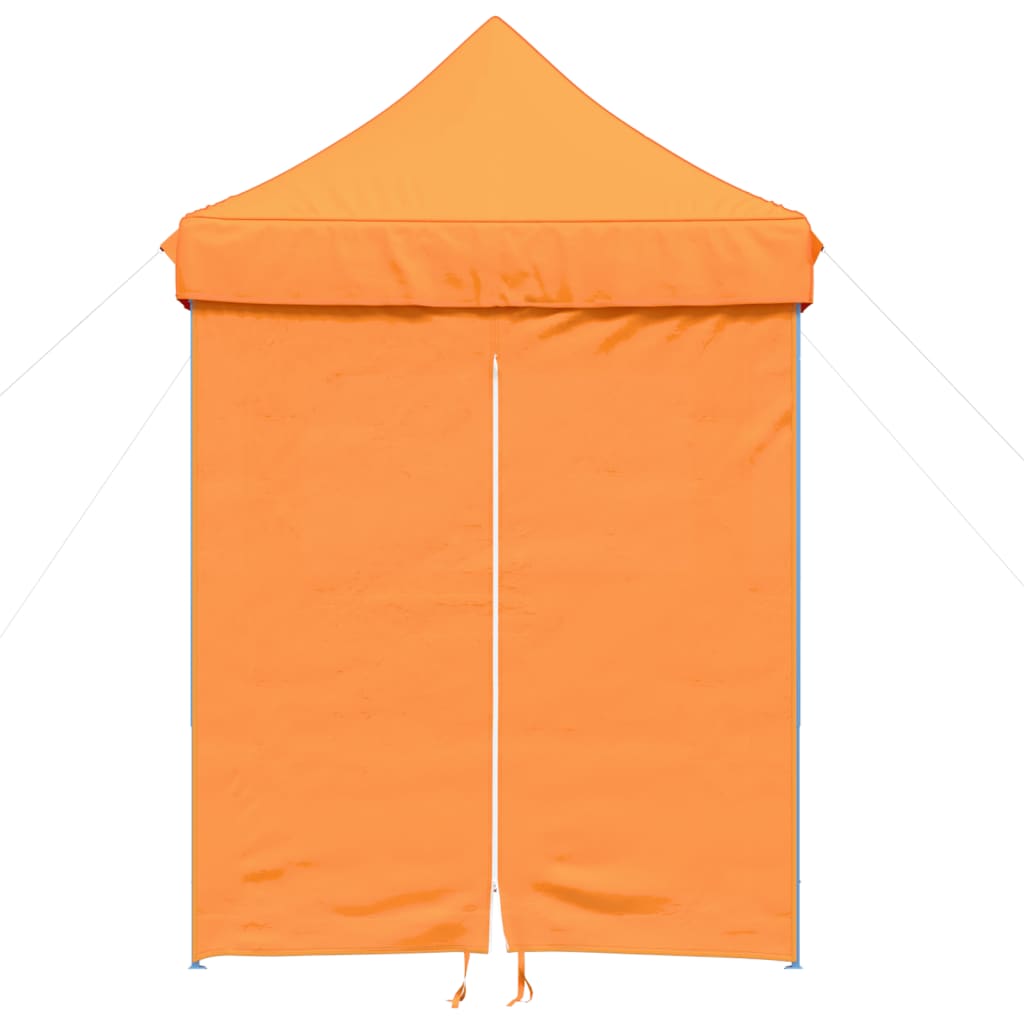 Partytent inklapbaar pop-up met 4 zijwanden oranje is nu te koop bij PeponiXL, paradijselijk wonen!