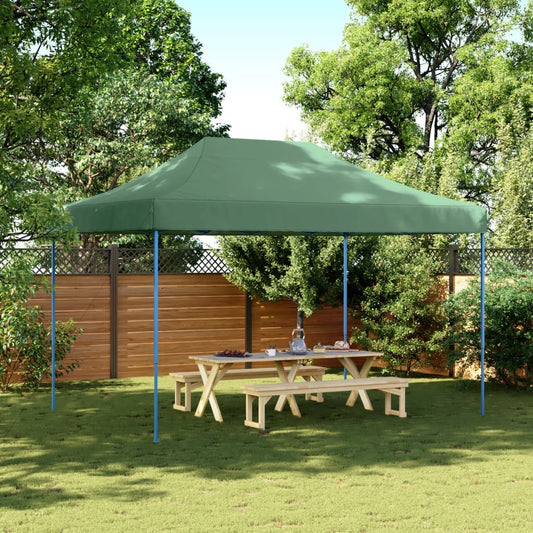 Partytent inklapbaar pop-up 410x279x315 cm groen is nu te koop bij PeponiXL, paradijselijk wonen!