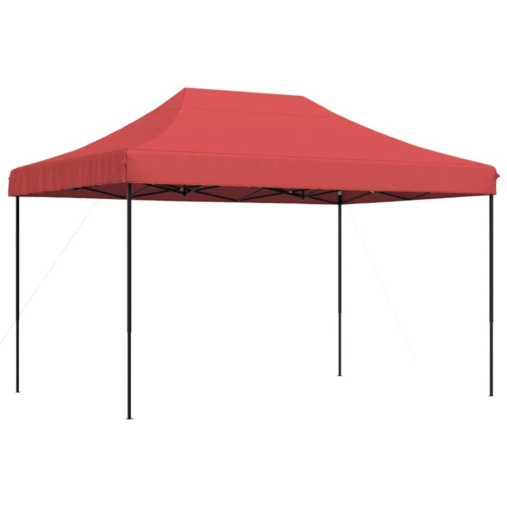 Partytent inklapbaar pop-up 410x279x315 cm bordeauxrood is nu te koop bij PeponiXL, paradijselijk wonen!