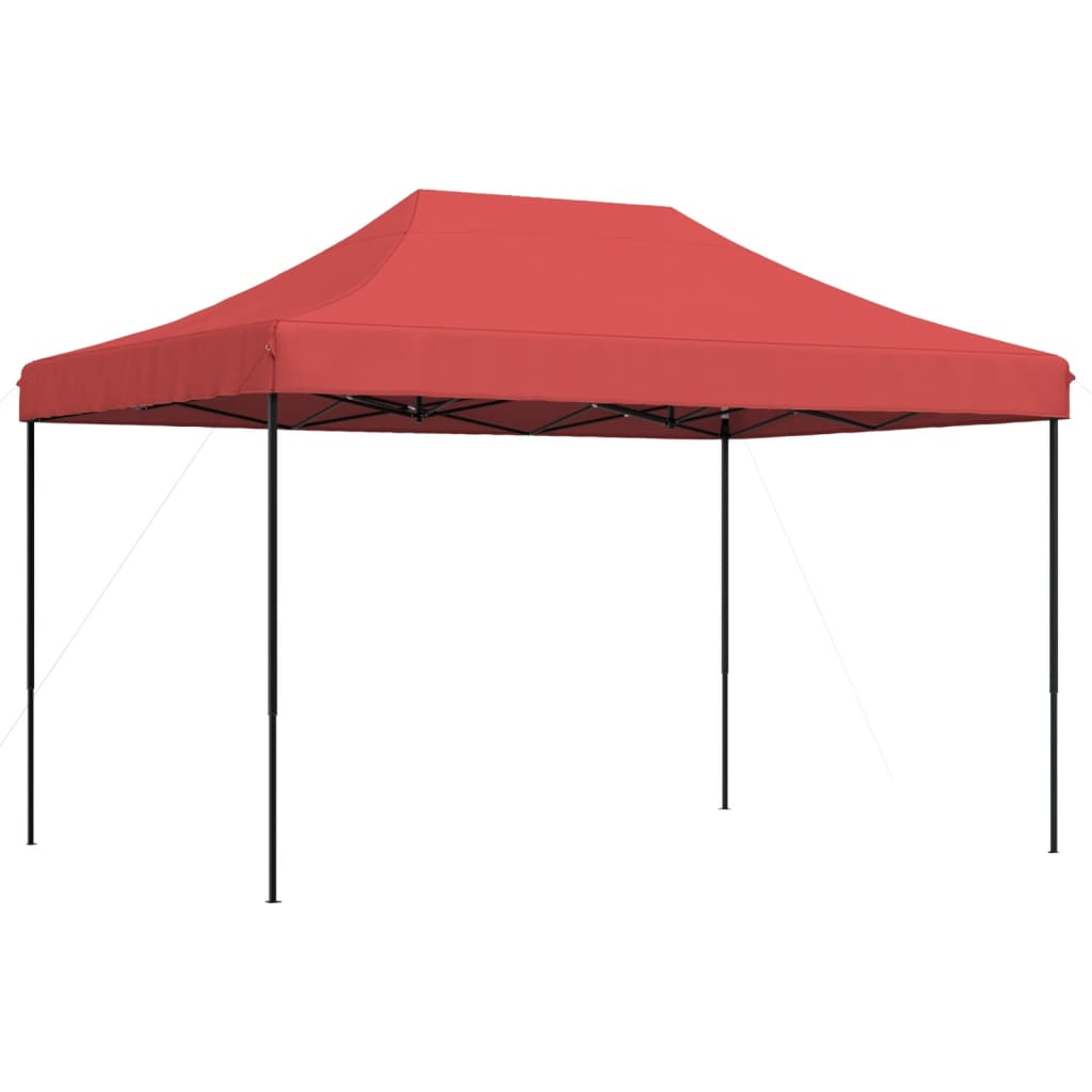 Partytent inklapbaar pop-up 410x279x315 cm bordeauxrood is nu te koop bij PeponiXL, paradijselijk wonen!