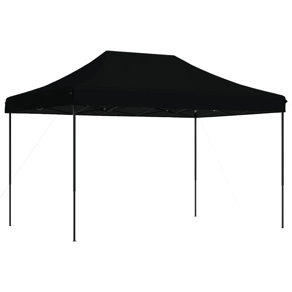 Partytent inklapbaar pop-up 410x279x315 cm zwart is nu te koop bij PeponiXL, paradijselijk wonen!