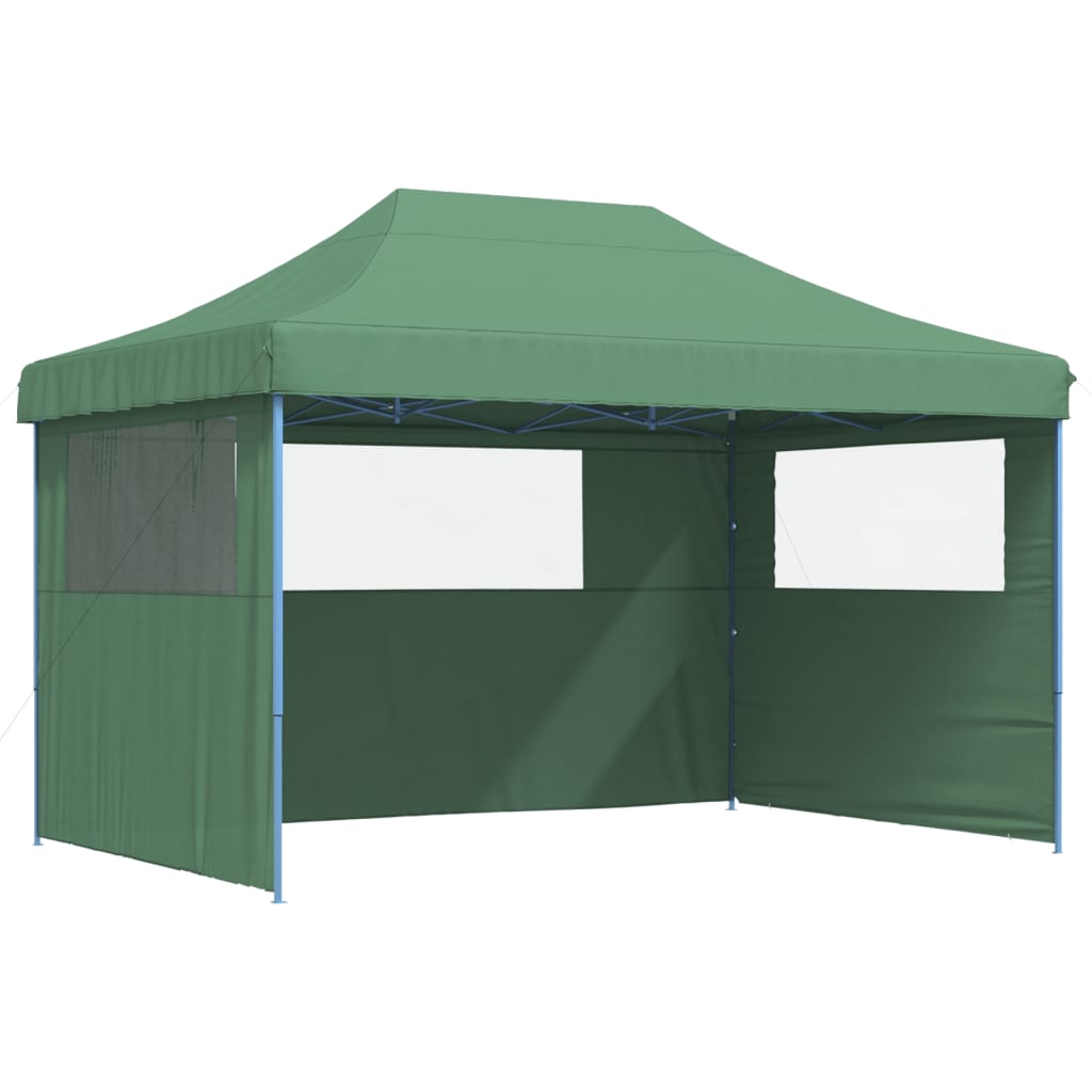 Partytent inklapbaar pop-up met 3 zijwanden groen is nu te koop bij PeponiXL, paradijselijk wonen!