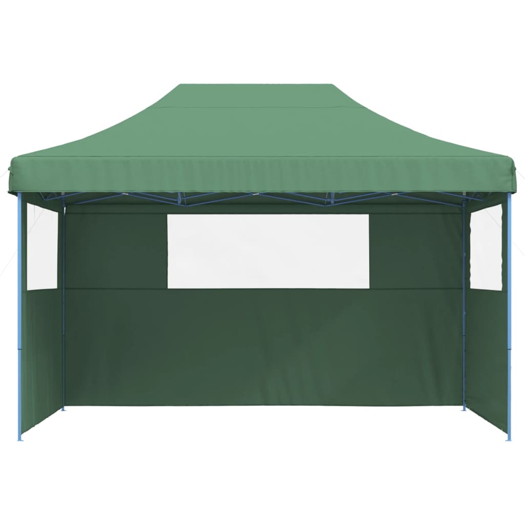Partytent inklapbaar pop-up met 3 zijwanden groen is nu te koop bij PeponiXL, paradijselijk wonen!