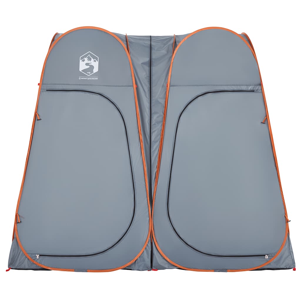 Privacytent pop-up waterdich grijs en oranje is nu te koop bij PeponiXL, paradijselijk wonen!