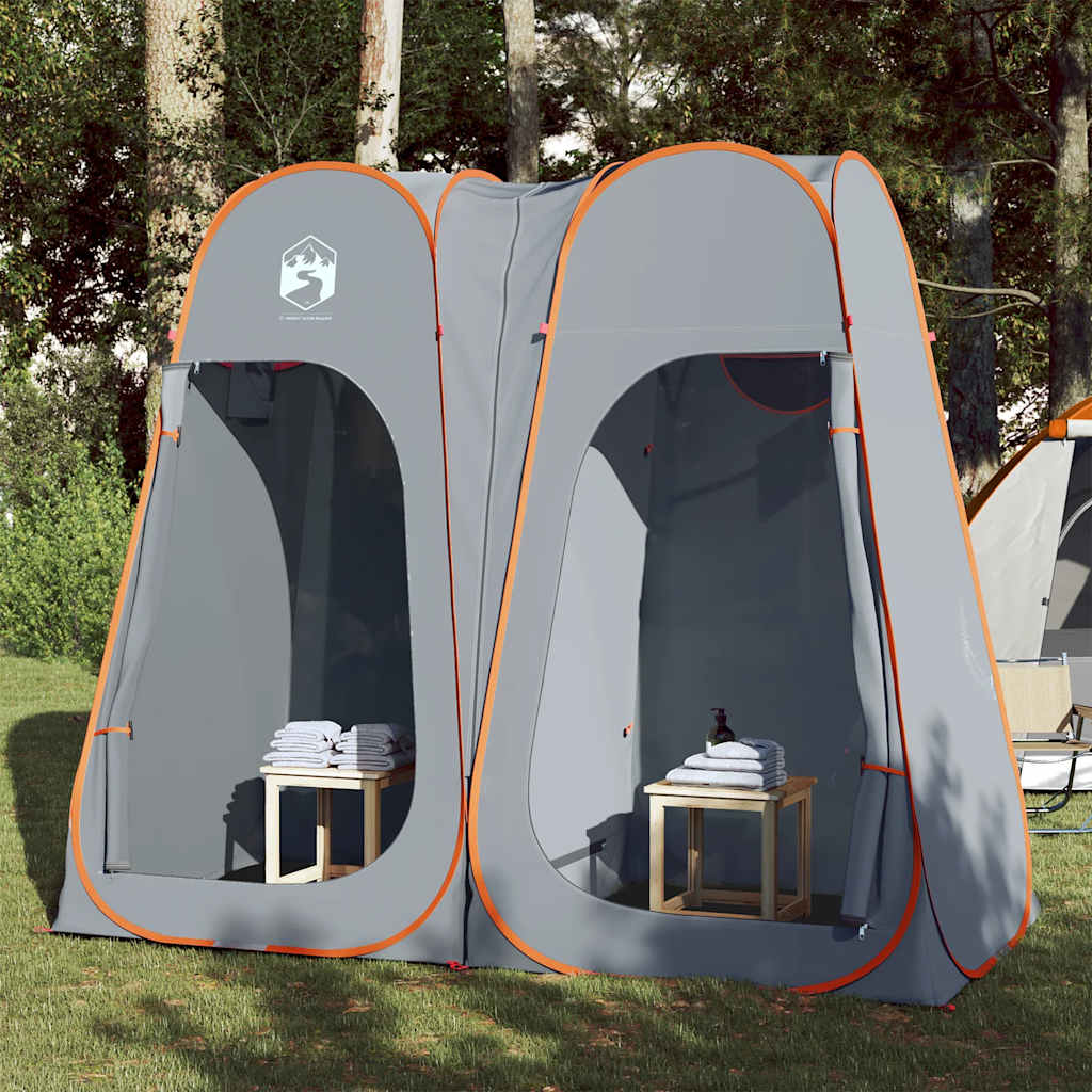 Privacytent pop-up waterdich grijs en oranje is nu te koop bij PeponiXL, paradijselijk wonen!
