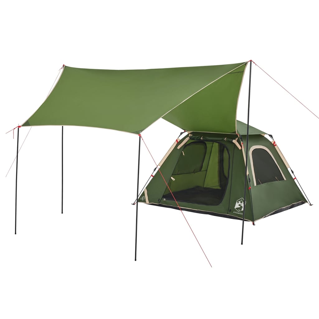 Koepeltent 4-persoons snelontgrendeling groen is nu te koop bij PeponiXL, paradijselijk wonen!
