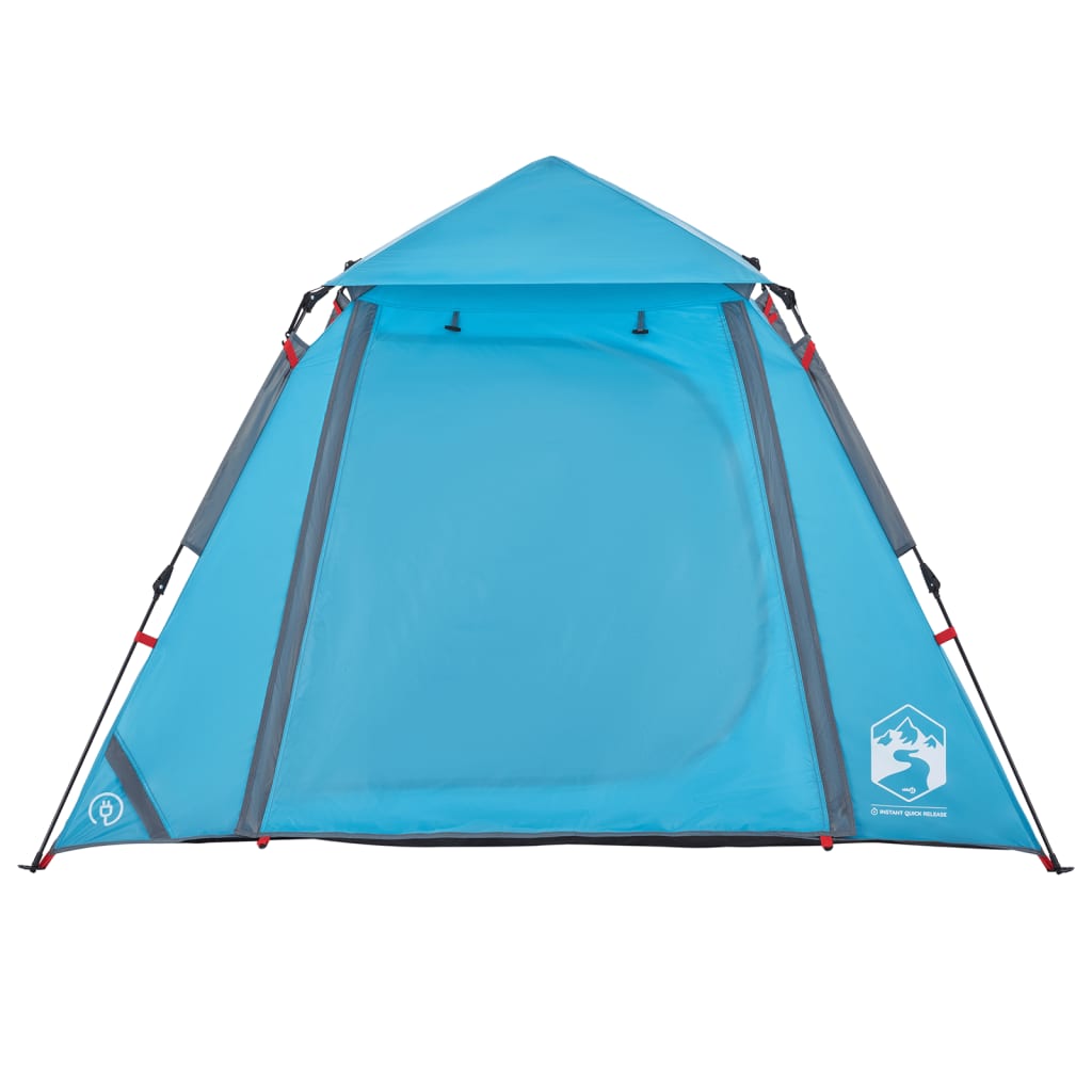 Koepeltent 4-persoons snelontgrendeling blauw is nu te koop bij PeponiXL, paradijselijk wonen!