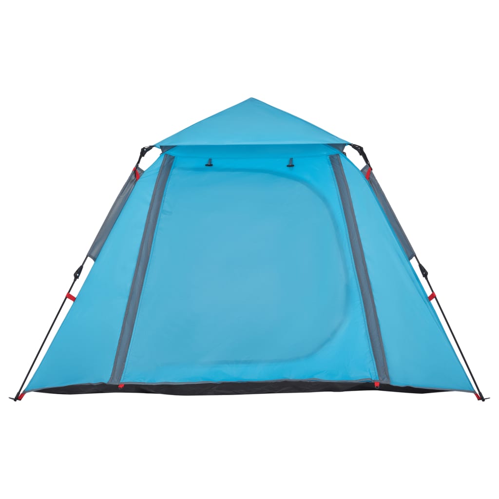 Koepeltent 4-persoons snelontgrendeling blauw is nu te koop bij PeponiXL, paradijselijk wonen!