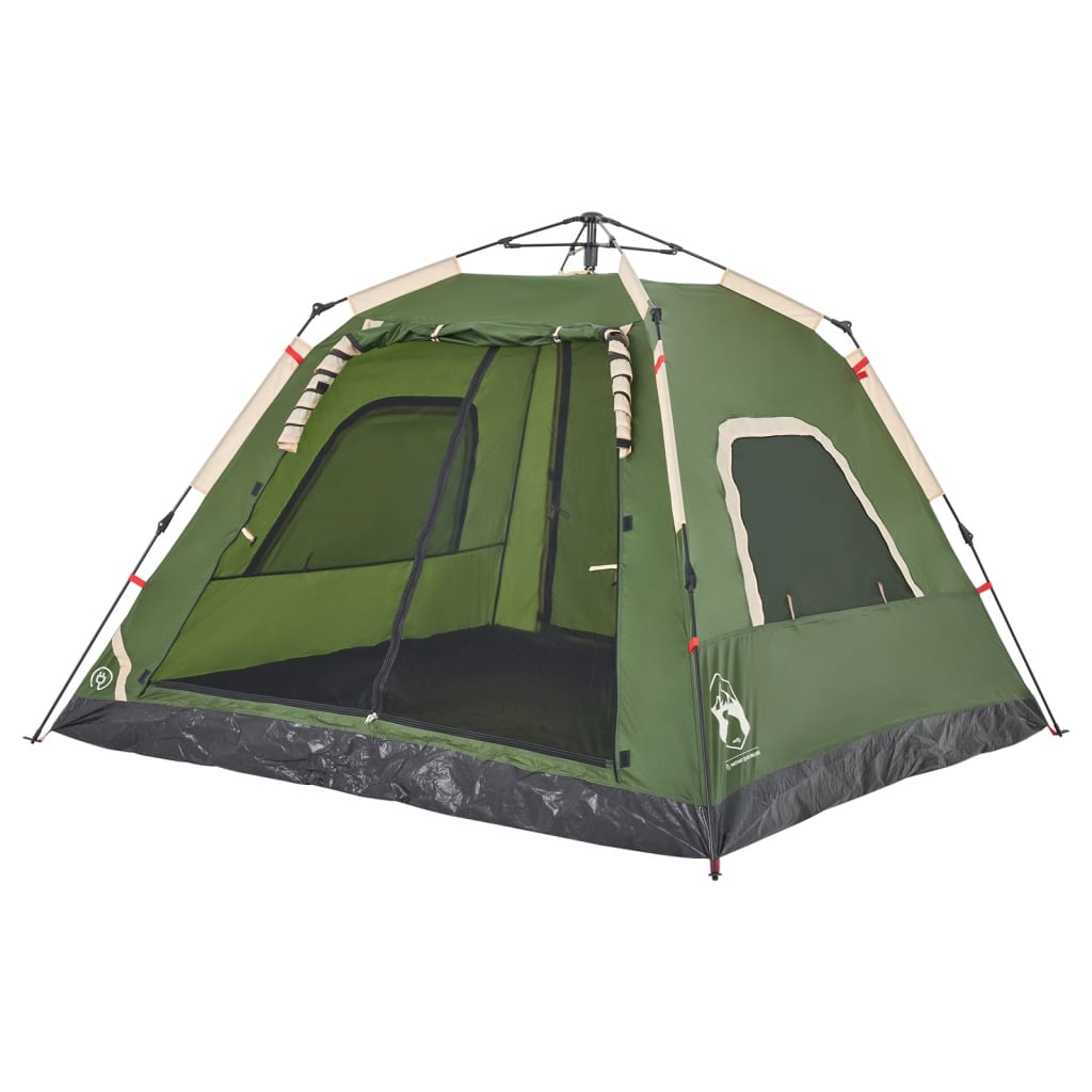 Koepeltent 5-persoons snelontgrendeling groen is nu te koop bij PeponiXL, paradijselijk wonen!