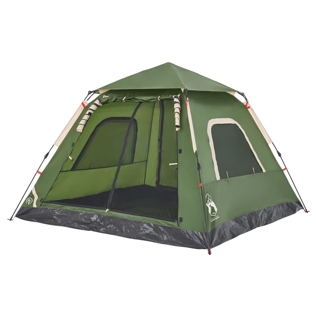 Koepeltent 5-persoons snelontgrendeling groen is nu te koop bij PeponiXL, paradijselijk wonen!
